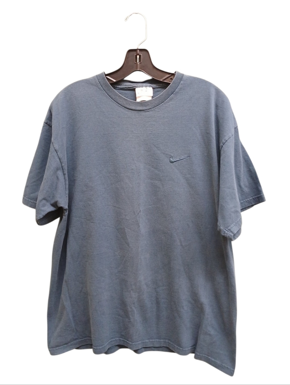 Nike Vintage Made In USA Short-Sleeve Crewneck T-Shirt in Slate Blue Size Large